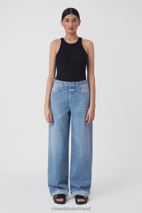 Kleidung Mittelblau 0RP8Z17 CLOSED Nikka im Denim-Stil Frauen