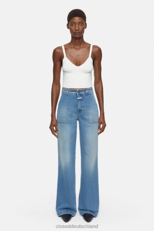 Kleidung Mittelblau 0RP8Z38 CLOSED Arie im Denim-Stil Frauen