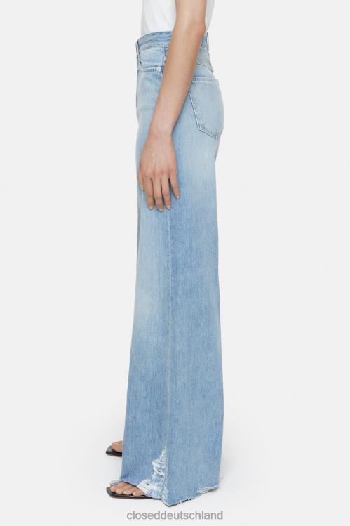 Kleidung Mittelblau 0RP8Z52 CLOSED Glow-up im Denim-Stil Frauen