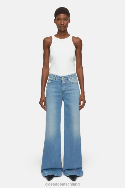 Kleidung Mittelblau 0RP8Z53 CLOSED Glow-up im Denim-Stil Frauen