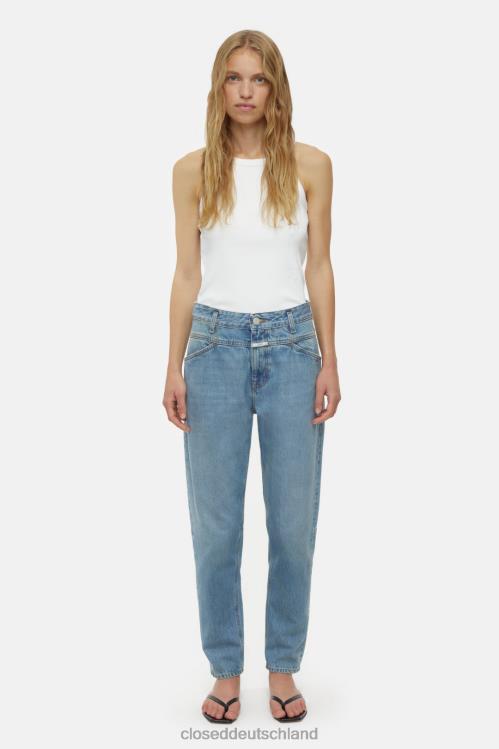 Kleidung Mittelblau 0RP8Z59 CLOSED Denim-Stil x-lent Frauen