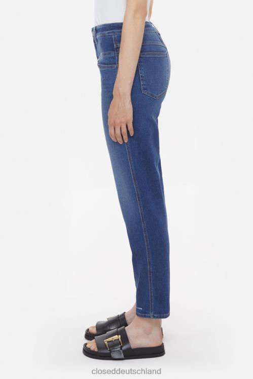 Kleidung Mittelblau 0RP8Z97 CLOSED Pedaldrücker im Denim-Stil 4 Frauen