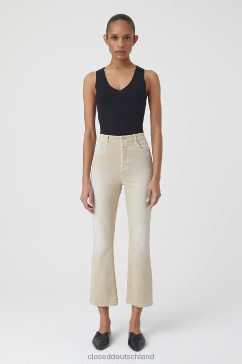 Kleidung Schilfbeige 0RP8Z1247 CLOSED Hi-Sun im Denim-Stil Frauen