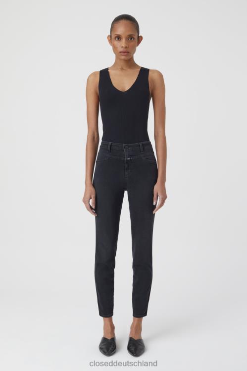 Kleidung Schwarz 0RP8Z1280 CLOSED Skinny Pusher im Denim-Stil 7 Frauen