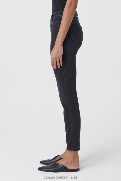 Kleidung Schwarz 0RP8Z1280 CLOSED Skinny Pusher im Denim-Stil 7 Frauen