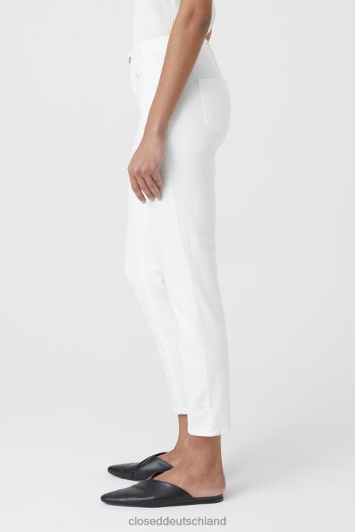 Kleidung Weiß 0RP8Z1123 CLOSED Bäcker im Denim-Stil 2 Frauen