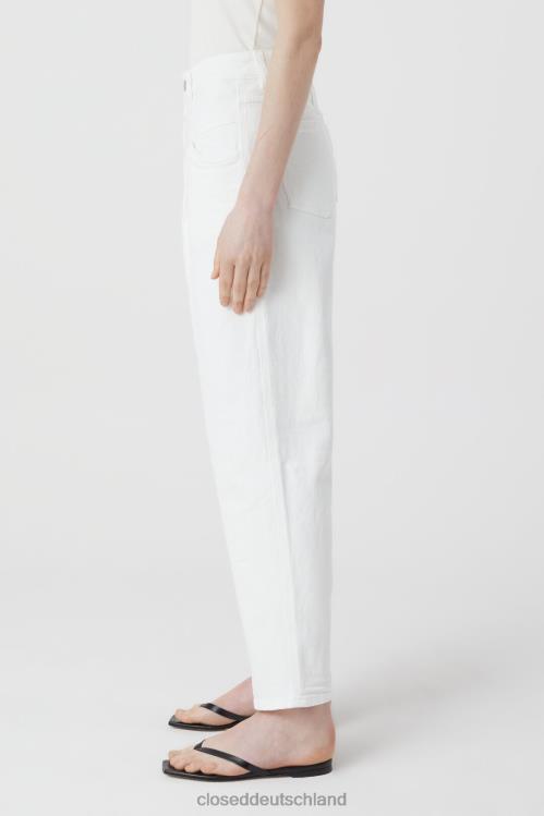 Kleidung Weiß 0RP8Z1161 CLOSED Perle im Denim-Stil Frauen