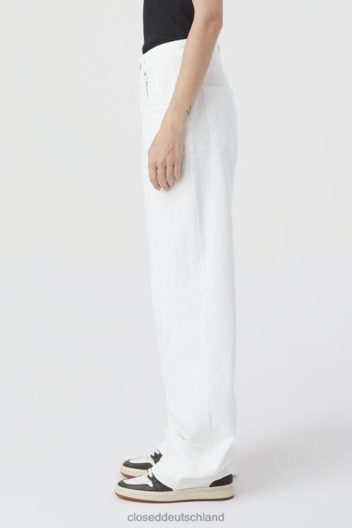 Kleidung Weiß 0RP8Z1168 CLOSED Nikka im Denim-Stil Frauen