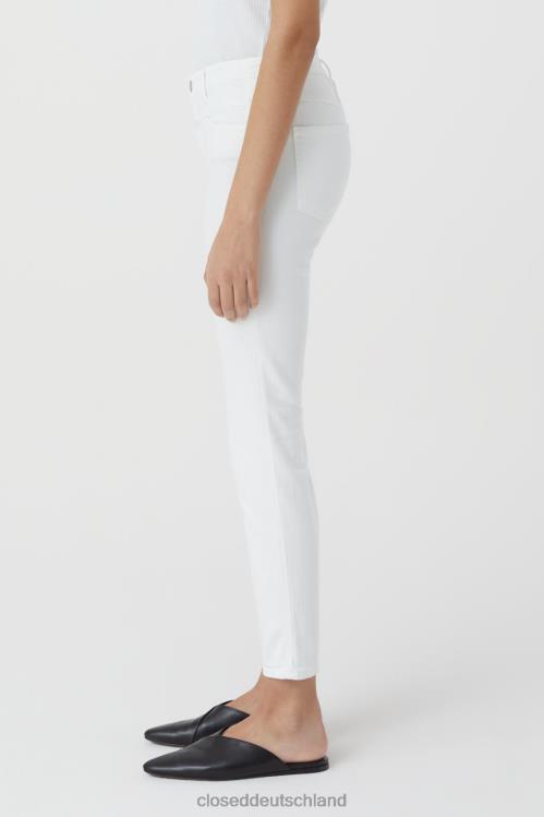 Kleidung Weiß 0RP8Z1183 CLOSED Skinny Pusher im Denim-Stil 7 Frauen