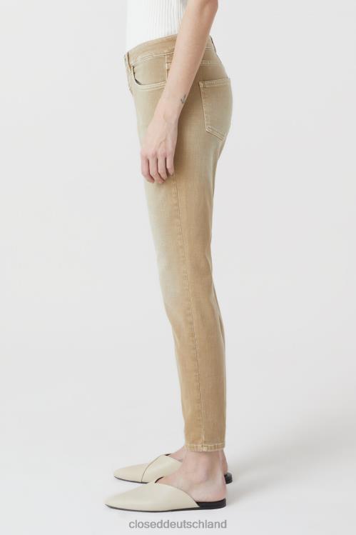 Kleidung brauner Marmor 0RP8Z1129 CLOSED Bäcker im Denim-Stil 2 Frauen