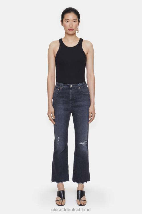 Kleidung dunkelgrau 0RP8Z116 CLOSED Hi-Sun im Denim-Stil Frauen