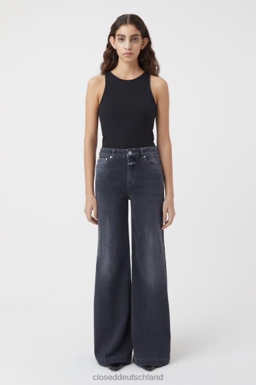 Kleidung dunkelgrau 0RP8Z1267 CLOSED Glow-up im Denim-Stil Frauen