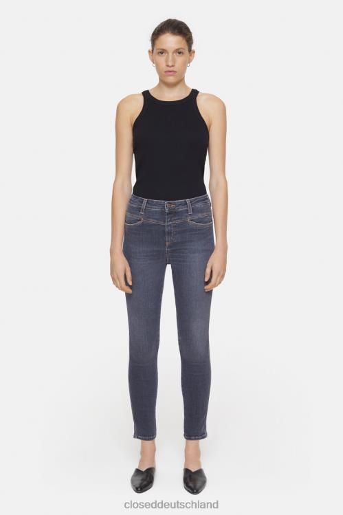 Kleidung dunkelgrau 0RP8Z129 CLOSED Skinny Pusher im Denim-Stil 6 Frauen