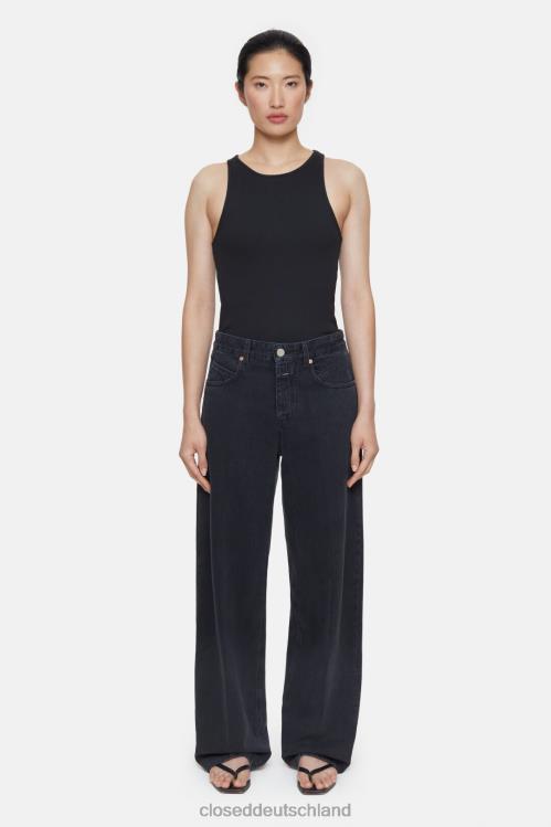 Kleidung dunkelgrau 0RP8Z21 CLOSED Nikka im Denim-Stil Frauen
