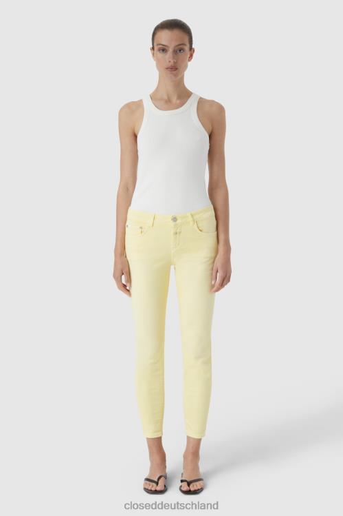 Kleidung gelbe Orchidee 0RP8Z1127 CLOSED Bäcker im Denim-Stil 2 Frauen