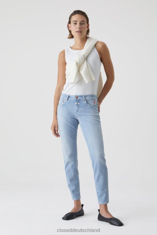 Kleidung hellblau 0RP8Z1138 CLOSED Bäcker im Denim-Stil 3 Frauen