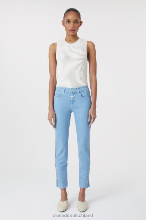 Kleidung hellblau 0RP8Z1142 CLOSED Bäcker im Denim-Stil 3 Frauen