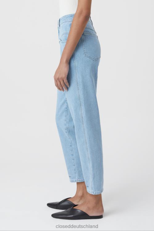 Kleidung hellblau 0RP8Z1144 CLOSED Pedaldrücker im Denim-Stil 4 Frauen