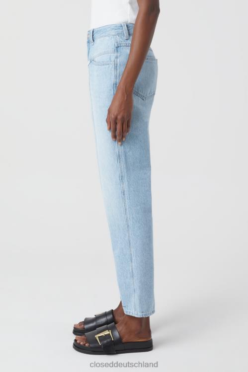 Kleidung hellblau 0RP8Z1148 CLOSED Pedaldrücker im Denim-Stil 5 Frauen