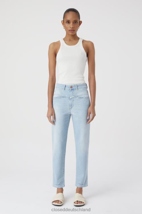 Kleidung hellblau 0RP8Z1154 CLOSED Pedaldrücker im Denim-Stil 5 Frauen