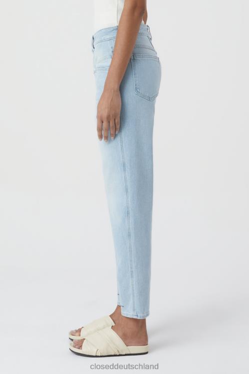 Kleidung hellblau 0RP8Z1154 CLOSED Pedaldrücker im Denim-Stil 5 Frauen