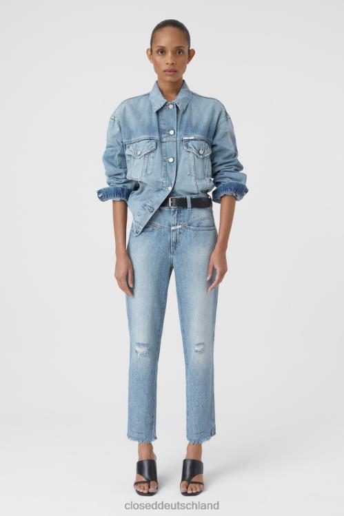 Kleidung hellblau 0RP8Z1155 CLOSED Pedaldrücker im Denim-Stil 5 Frauen