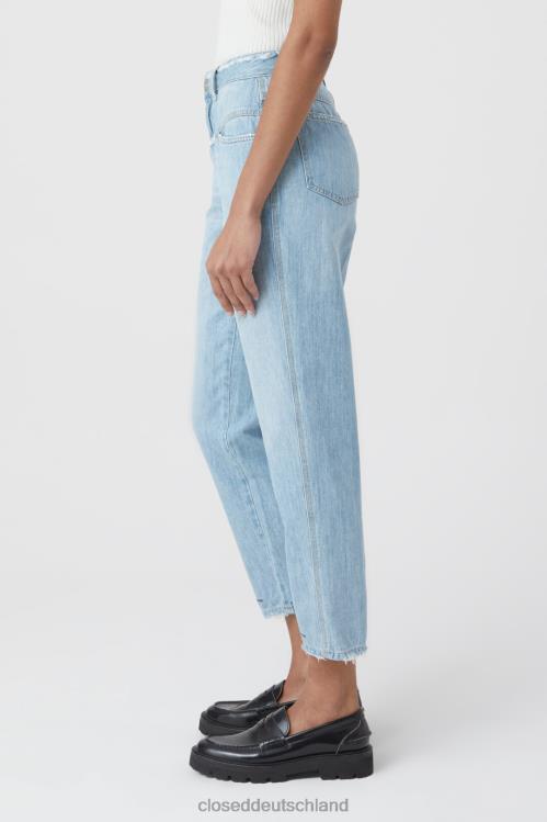 Kleidung hellblau 0RP8Z1157 CLOSED Pedaldrücker im Denim-Stil 5 Frauen