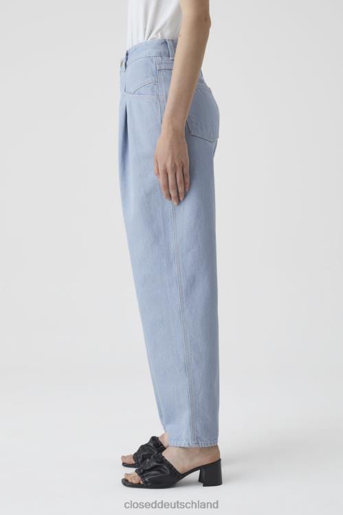 Kleidung hellblau 0RP8Z1162 CLOSED Perle im Denim-Stil Frauen