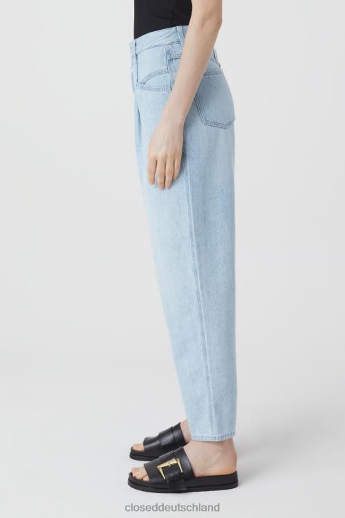 Kleidung hellblau 0RP8Z1165 CLOSED Perle im Denim-Stil Frauen