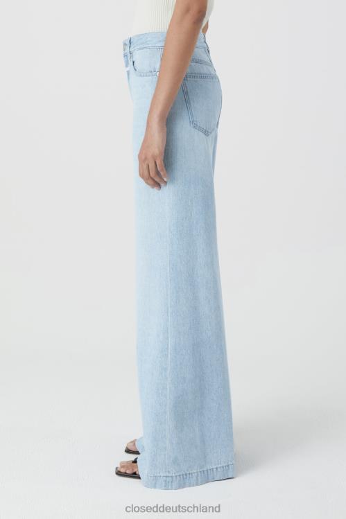 Kleidung hellblau 0RP8Z1177 CLOSED Glow-up im Denim-Stil Frauen