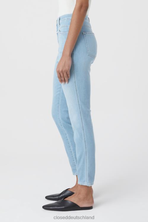 Kleidung hellblau 0RP8Z1187 CLOSED Skinny Pusher im Denim-Stil 7 Frauen