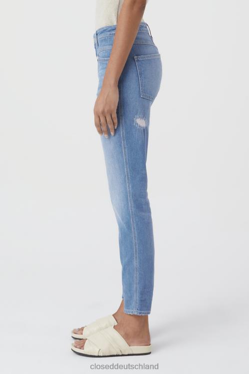 Kleidung hellblau 0RP8Z1193 CLOSED Skinny Pusher im Denim-Stil 7 Frauen
