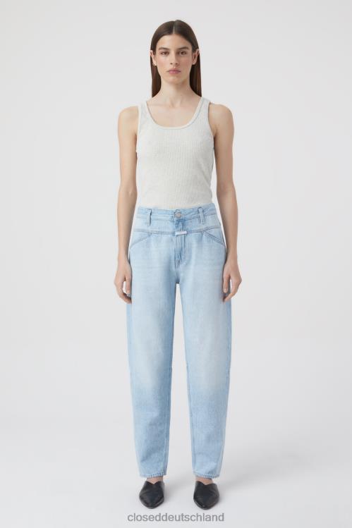 Kleidung hellblau 0RP8Z1204 CLOSED Denim-Stil x-lent Frauen