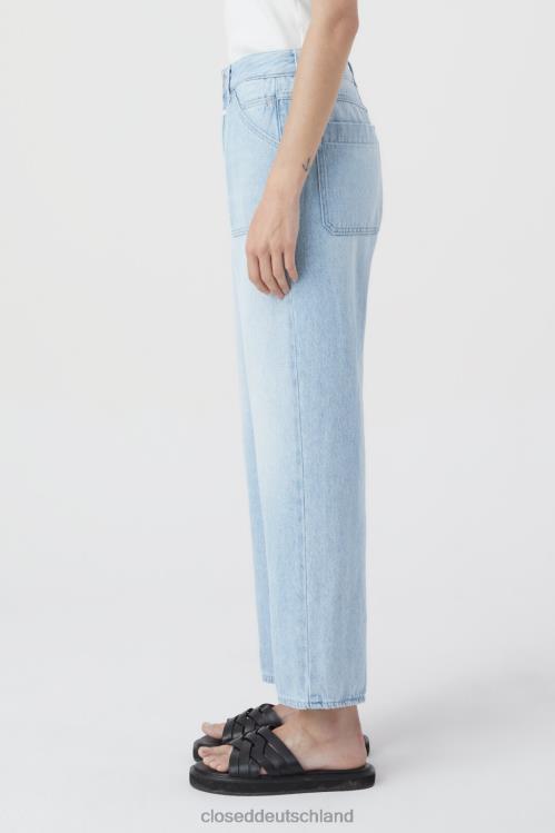 Kleidung hellblau 0RP8Z1220 CLOSED Abe im Denim-Stil Frauen