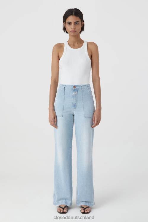 Kleidung hellblau 0RP8Z1222 CLOSED Arie im Denim-Stil Frauen