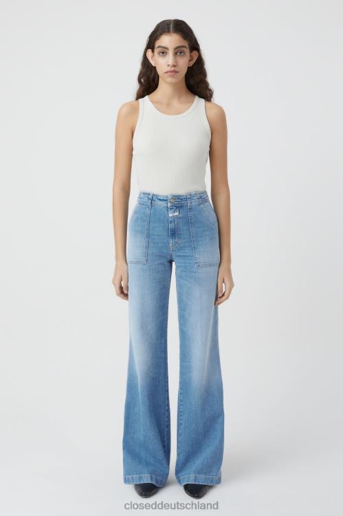 Kleidung hellblau 0RP8Z1223 CLOSED Arie im Denim-Stil Frauen