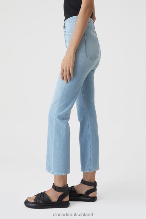 Kleidung hellblau 0RP8Z1244 CLOSED Hi-Sun im Denim-Stil Frauen
