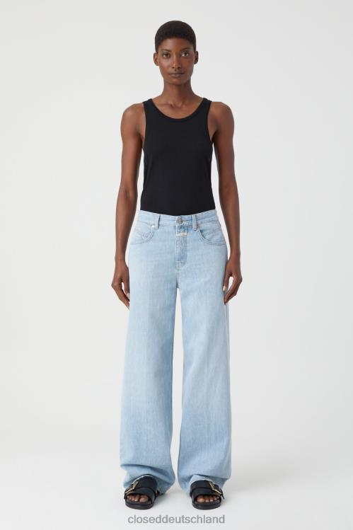 Kleidung hellblau 0RP8Z16 CLOSED Nikka im Denim-Stil Frauen