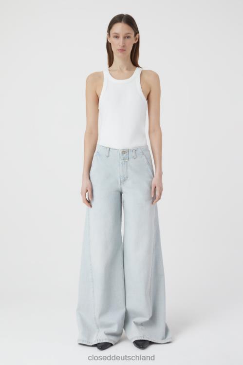 Kleidung hellblau 0RP8Z1 CLOSED Avan im Denim-Stil Frauen