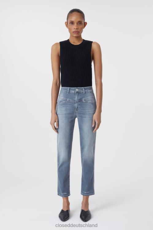 Kleidung mittelgrau 0RP8Z1150 CLOSED Pedaldrücker im Denim-Stil 5 Frauen