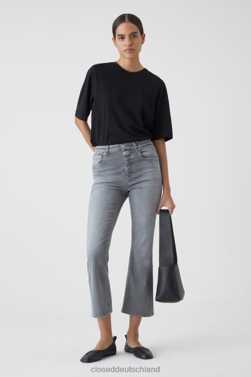 Kleidung mittelgrau 0RP8Z115 CLOSED Hi-Sun im Denim-Stil Frauen