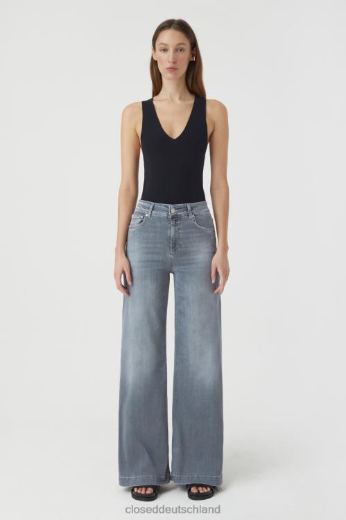 Kleidung mittelgrau 0RP8Z1179 CLOSED Glow-up im Denim-Stil Frauen