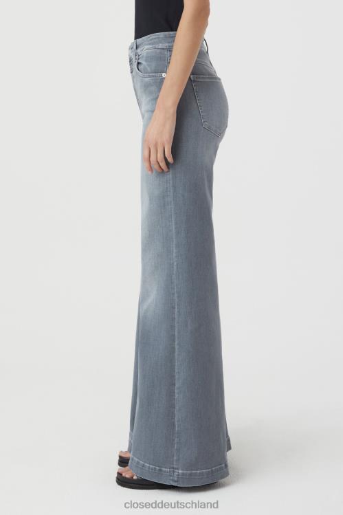 Kleidung mittelgrau 0RP8Z1179 CLOSED Glow-up im Denim-Stil Frauen