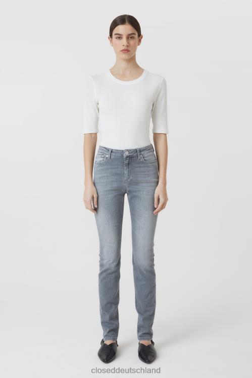 Kleidung mittelgrau 0RP8Z1212 CLOSED Lizzy im Denim-Stil Frauen