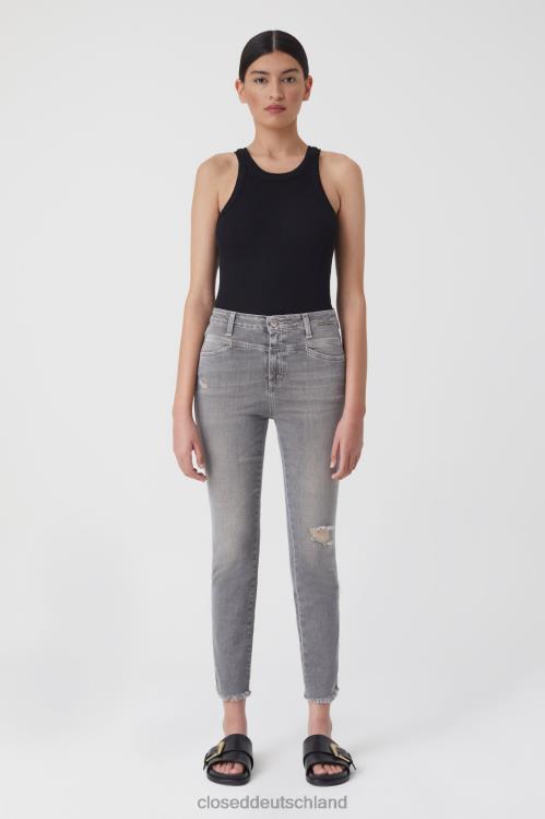 Kleidung mittelgrau 0RP8Z128 CLOSED Skinny Pusher im Denim-Stil 6 Frauen