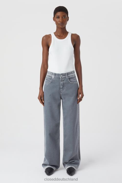 Kleidung mittelgrau 0RP8Z20 CLOSED Nikka im Denim-Stil Frauen
