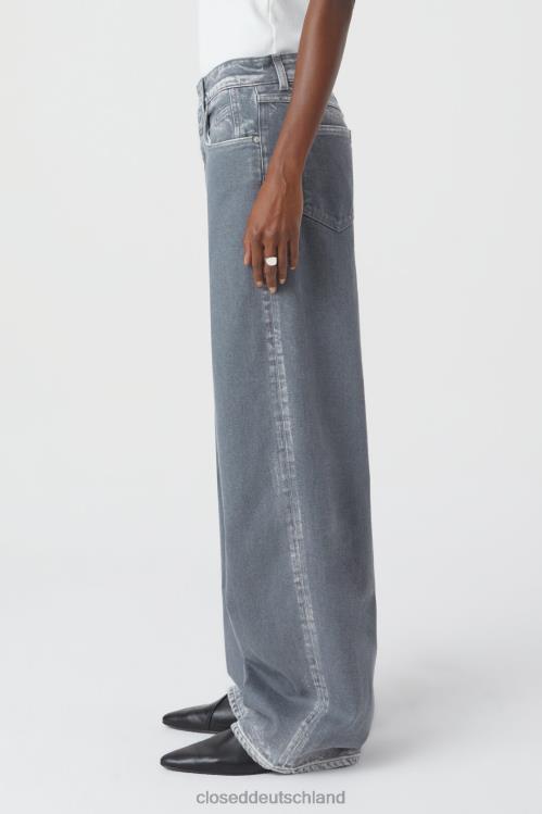 Kleidung mittelgrau 0RP8Z20 CLOSED Nikka im Denim-Stil Frauen