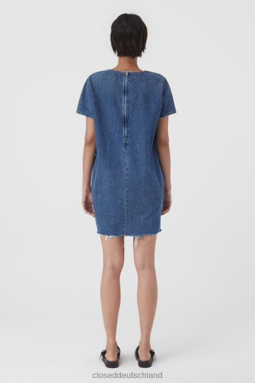 Kleidung Dunkelblau 0RP8Z604 CLOSED Jeanskleid Frauen