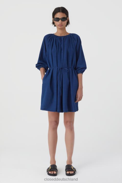 Kleidung Dunkelblau 0RP8Z607 CLOSED Jeanskleid Frauen