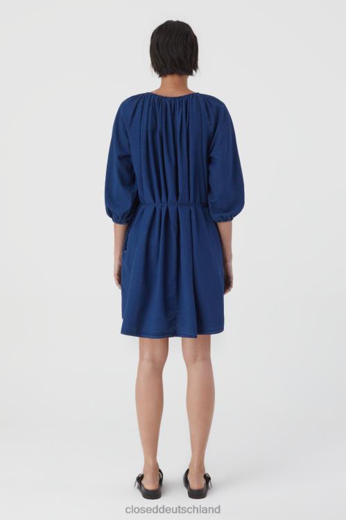 Kleidung Dunkelblau 0RP8Z607 CLOSED Jeanskleid Frauen